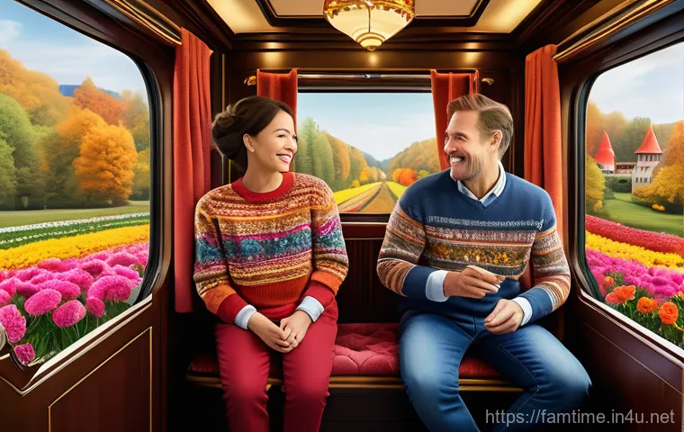 가족과 함께하는 리조트 여행 - A joyful family, consisting of parents and two children (a boy and a girl, both wearing comfortable,...